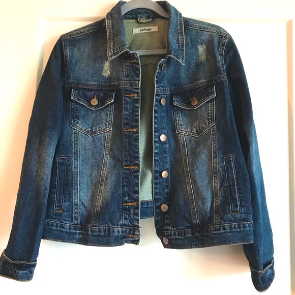 refuge Jackets & Blazers - Refuge Women’s Jean Jacket